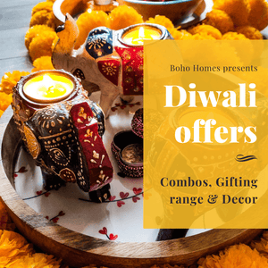 Diwali offers by Boho Homes | Combos, Gifting range & Decor